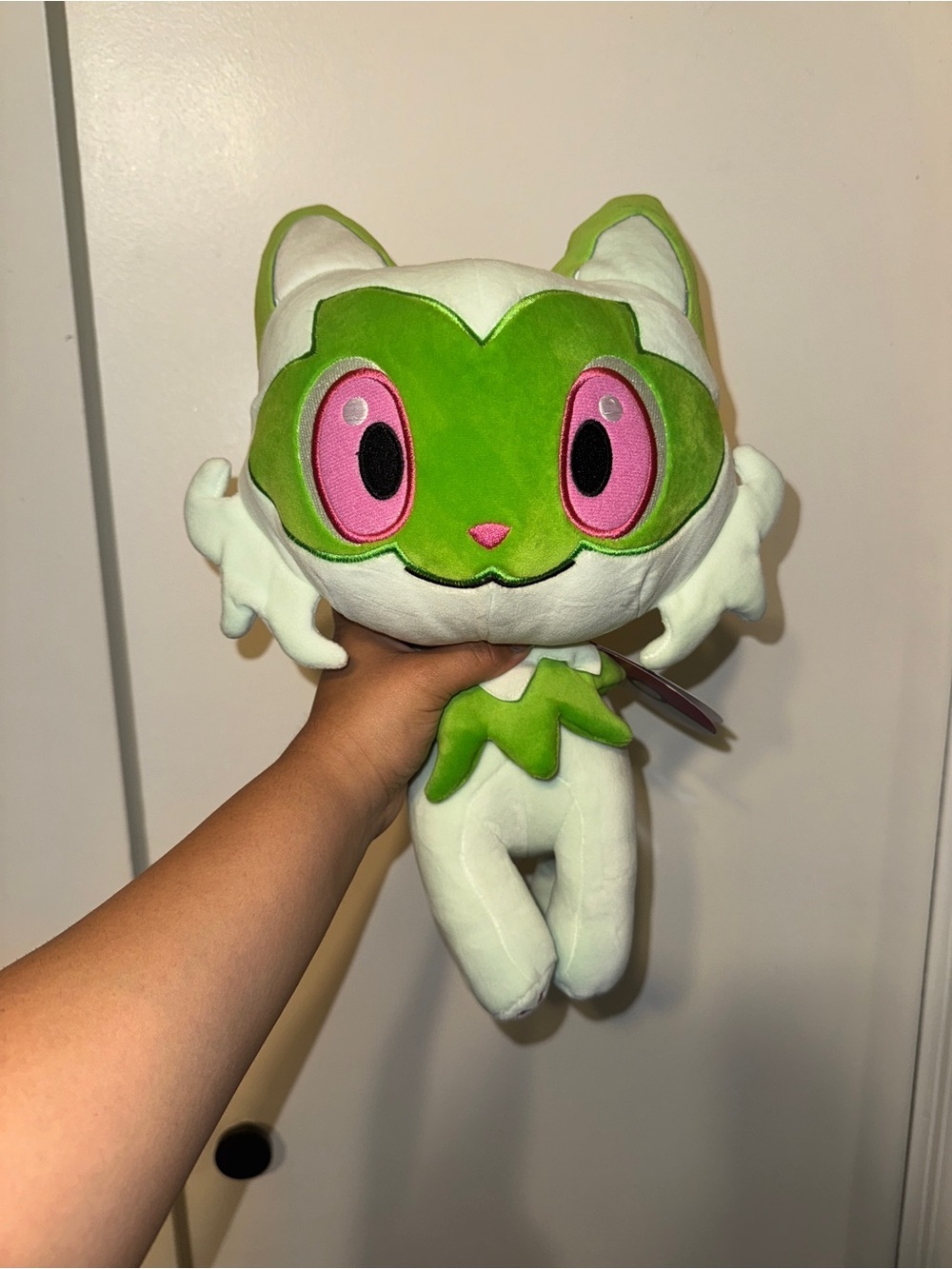 Sprigatito large Plush Pokemon Center